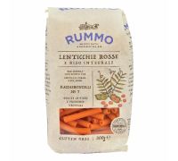 Rummo lenticchie rosse e riso integrale maccheroncelli n.7 senza glutine 300 grammi