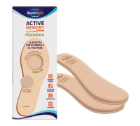 Active Memory bamboo soletta in memory foam con rivestimento in fibra di bambù misura 35 paio