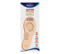 Active Memory bamboo soletta in memory foam con rivestimento in fibra di bambù misura 39 paio