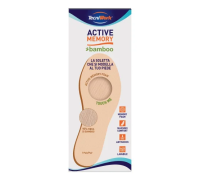 Active Memory bamboo soletta in memory foam con rivestimento in fibra di bambù misura 41 paio