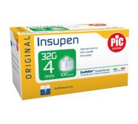 Pic Insupen original ago g325 x 4mm per penna insulinica 100 pezzi