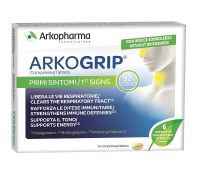 Arkogrip integratore per liberare le vie respiratorie e fafforzare il sistema immunitario 15 compresse