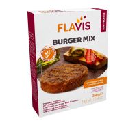 Flavis Burger Mix preparato vegetariano aproteico 350 grammi
