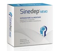 Sinedep memo integratore per la memoria 20 bustine