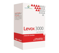 Levox 3000 carnitina integratore per energia e metabolismo 6 flaconcini