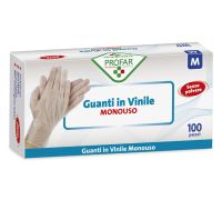 Profar guanto in vinile taglia m 100 pezzi
