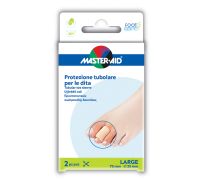 Master Aid Foot Care protezione tubolare per dita misura large 2 pezzi