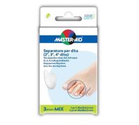 Master Aid Foot Care separatore per 2° 3° e 4° dito 3 pezzi