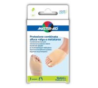 Master Aid Foot Care protezione combinata alluce valgo e metatarso taglia s