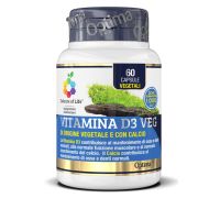 Vitamina D3 Veg integratore per il sistema immunitario e il benessere delle ossa 60 capsule