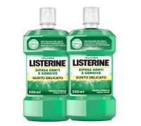 Listerine Difesa Denti e Gengive collutorio gusto delicato 2 x 500ml