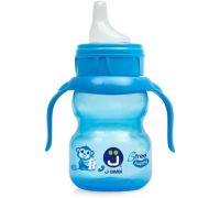 J bimbi b free sippi prima tazza con beccuccioin silicone 6m+ colore blu 240ml