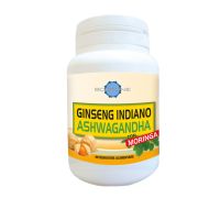 Ginseng indiano ashwagandha integratore ad azione tonica 60 capsule