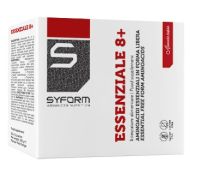 Essenziale 8+ integratore a base di aminoacidi gusto arancia rossa 20 bustine