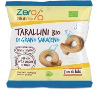 Fiori di Loto Zer% glutine tarallini bio di grano saraceno 30 grammi