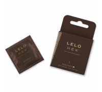 Hex preservativi respect lattice naturale XL 3 pezzi