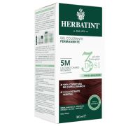 Herbatint gel colorante permanente 5m castano chiaro mogano 3 dosi 300ml
