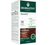 Herbatint gel colorante permanente 7r biondo ramato 3 dosi 300ml