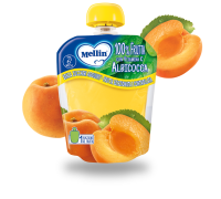 Mellin merenda alla frutta con albicocca 90 grammi  