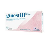 Ginestill ovuli per il benessere della mucosa vaginale 10 pezzi