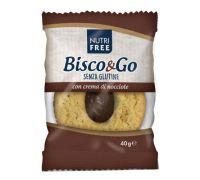 Nutrifree bisco & go con crema di nocciola 40 grammi