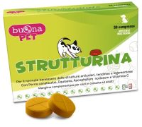 Strutturina mangime complementare per il benessere delle strutture articolari e tendinee del cane 30 compresse appetibili