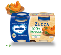 Mellin omogenizzato zucca 100% naturale 2x125 grammi
