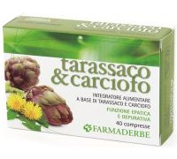 Tarassaco e Carciofo integratore per la funzione epatica e depurativa 40 compresse