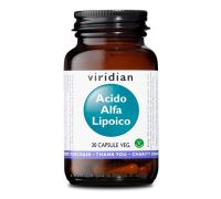 Viridian Acido Alfa Lipoico integratore per la protezione dallo stress ossidativo 30 capsule