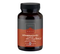 Terranova vitamina D3+K2 integratore per la circolazione e le ossa 50 capsule