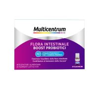 Multicentrum Flora Intestinale Boost Probiotici Integratore Fermenti Lattici Intestino 8 Flaconcini