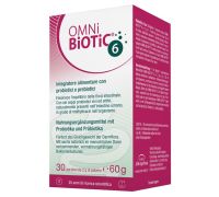Omni Biotic 6 integratore con probiotici e prebiotici polvere orale 60 grammi