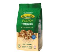 Farabella Plus+ tortiglioni di riso integrale senza glutine 400 grammi