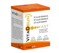 VitaDsun Fast integratore di vitamine e minerali per l'esposizione solare 30 stick orosolubili