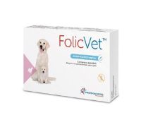 Folicvet mangime complementare per i disturbi intestinali di cani e gatti 15 compresse appetibili 