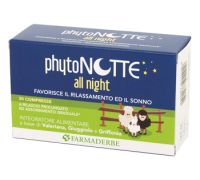 Phyto notte all night integratore per il riposo notturno 30 compresse