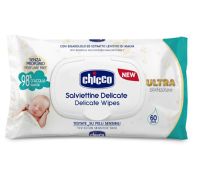 Chicco salviettine delicate ultra soft 60 pezzi 