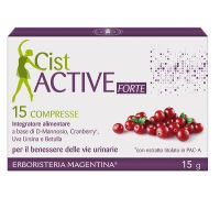 Cis Active Forte integratore per il benessere delle vie urinarie 15 compresse