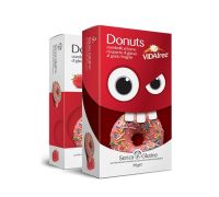 Donuts alla fragola con glassa senza glutine 90 grammi