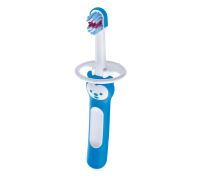 Mam Baby's Brush 6+ spazzolino per bambini dai 6 mesi con impugnatura corta e testina rotonda 1 pezzo