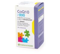 CoQ10 200 integratore per il benessere del sistema nervoso e la funzione tiroidea 30 compresse