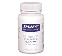 Pure Encapsulation Glucosamina Condroitina + MSM integratore per le articolazioni 30 capsule
