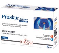 Proskur Advance integratore per il benessere delle vie urinarie e la funzionalità prostatica 30 perle
