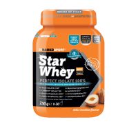 Star whey perfect isolate 100% proteine in polvere gusto nocciola 750 grammi