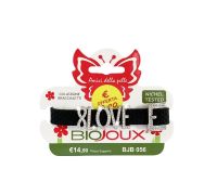 Biojoux Black Infinite Love braccialetto in silicone