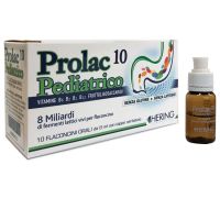 Prolac 10 Pediatrico integratore a base di fermenti lattici vivi 10 flaconcini 8ml 