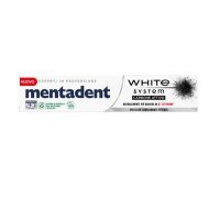 Mentadent White System Carbone Attivo dentifricio sbiancante 75ml