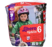 Libero Up & Go pannolini 13-20kg taglia 6 18 pezzi