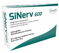 Sinerv 600 integratore per il supporto nervoso e metabolismo energetico 30 compresse