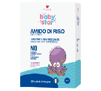 Babystar Amido di Riso lenitivo e rinfrescante 10 bustine 180 grammi